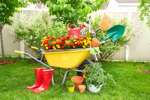 Risk control and garden waste handling on site